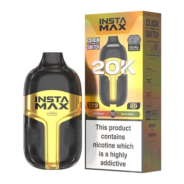 Insta Max 20K 20000 Vape Rechargeable