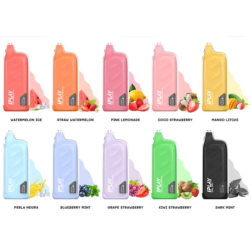 IPLAY X-BOX Pro 10000 | 10K Puffs Dual Mesh Vape | 5% Nicotine | 18ml Capacity