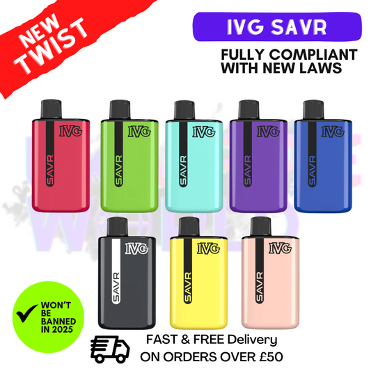 IVG Savr 3K Puff Prefilled Pod Kit - £4.99