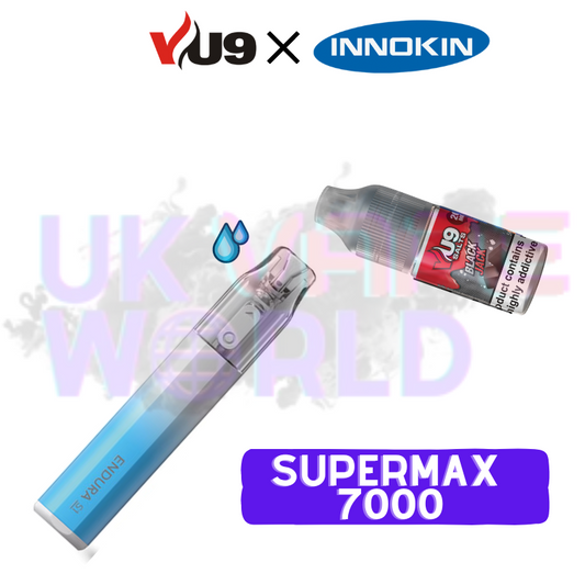 VU9 SALT x 7000puff Disposable Vape Kit Bundle