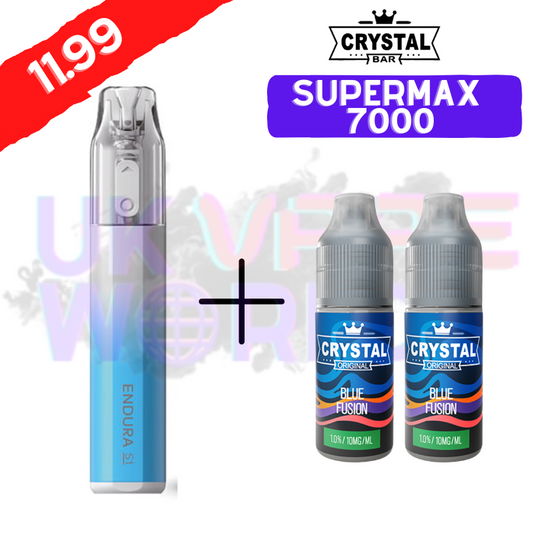 Crystal SuperMax 7000 Puff ULTRA X INNOKIN Disposable Puff Vape