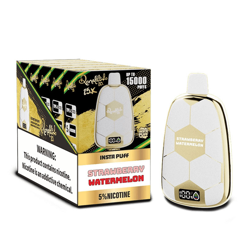 Insta Puff Ronaldinho 15K - 15K Puffs Disposable Vape | 5% Nicotine