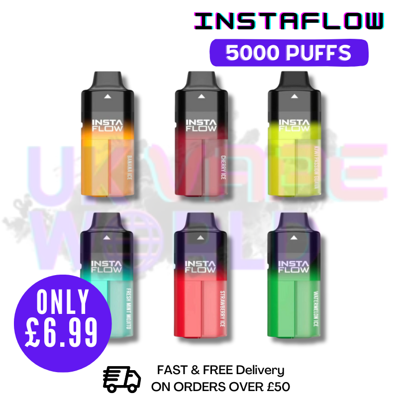 Instaflow 5000 Puff 5K Disposable Kit - Only £6.99