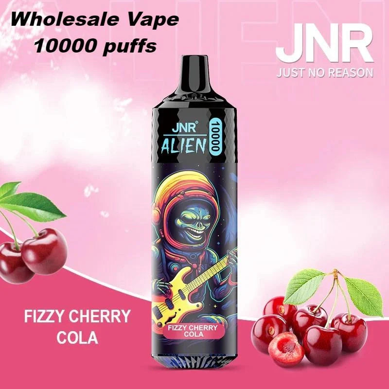 JNR Alien 10000 Puffs Low Price Hot Sale RGB Vape-850mAh Battery, 20ml E-liquid, Multiple Nicotine 44 Flavors