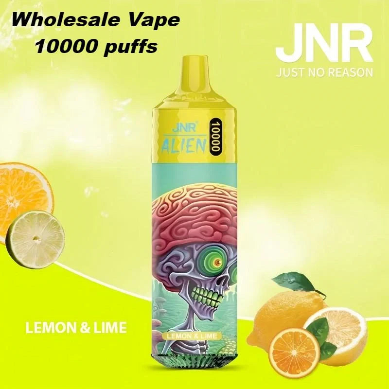 JNR Alien 10000 Puffs Low Price Hot Sale RGB Vape-850mAh Battery, 20ml E-liquid, Multiple Nicotine 44 Flavors