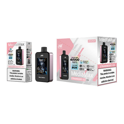 Wholesale Newest Jnr Vape watch 30000 Game Vape Multi Function Music Vape Disposable Vape Pen Mediamax 40000 Puffs Phone Call Magic Watch Vape-1000mAh Battery, 21ml E-liquid, Multiple Nicotine 10 Flavors
