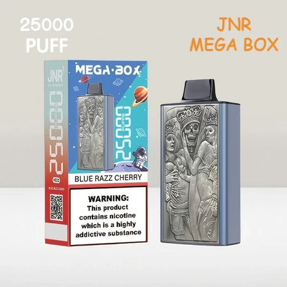 JNR Mega Box 25000 Puffs Good Price Hot Sale-850mAh Battery, 30ml E-liquid, Multiple Nicotine 20 Flavors