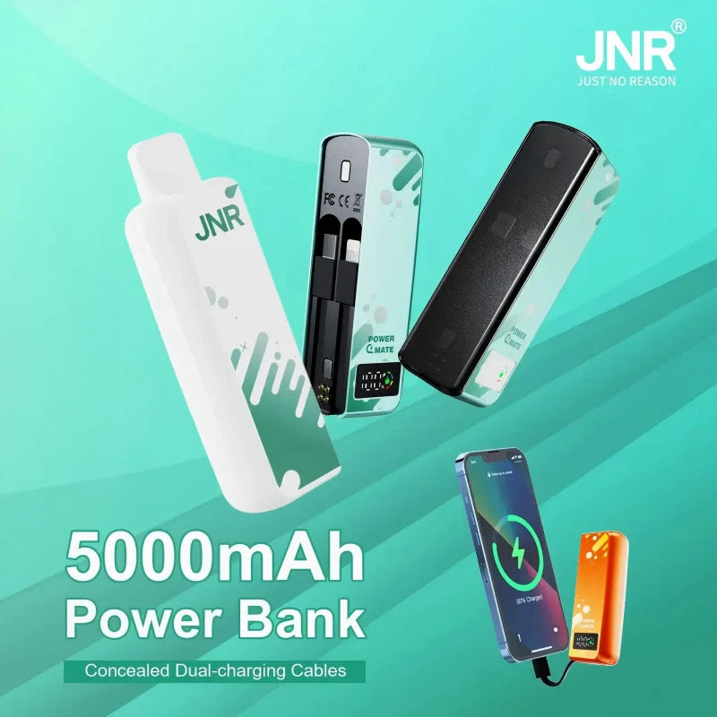 JNR Power Mate 30000 puff Best Price Discount Sale-5000mAh Battery, 19ml E-liquid, Multiple Nicotine 10 Flavors