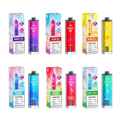 JNR Shisha Hookah Max 22000 Puffs Disposable Vape-29ml E-liquid, Multiple Nicotine 15 Flavors