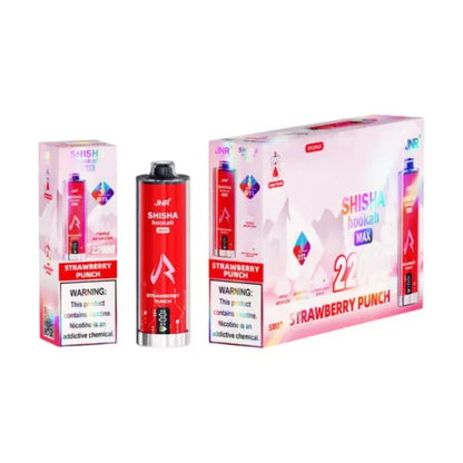 JNR Shisha Hookah Max 22000 Puffs Disposable Vape-29ml E-liquid, Multiple Nicotine 15 Flavors