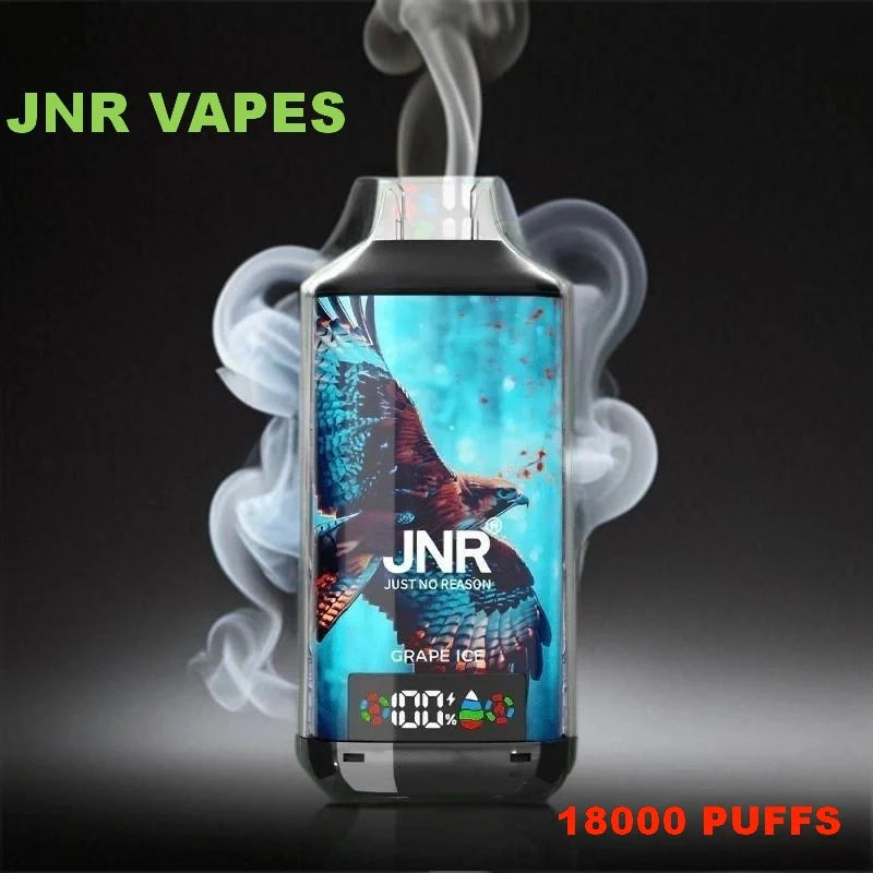 JNR Falcon-X 18000 PUFFS Factory Price Discount Sale-950mAh Battery, 24ml E-liquid, Multiple Nicotine 28 Flavors