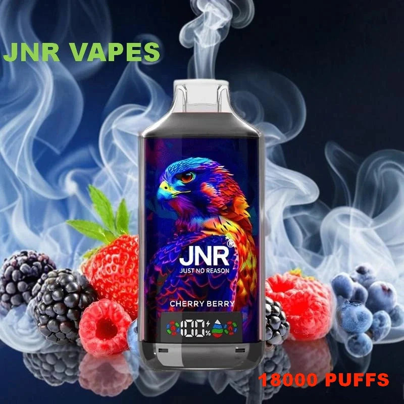JNR Falcon-X 18000 PUFFS Factory Price Discount Sale-950mAh Battery, 24ml E-liquid, Multiple Nicotine 28 Flavors
