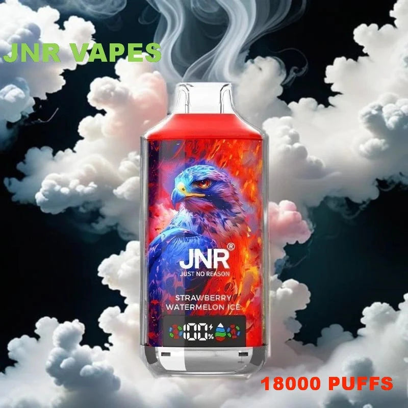 JNR Falcon-X 18000 PUFFS Factory Price Discount Sale-950mAh Battery, 24ml E-liquid, Multiple Nicotine 28 Flavors