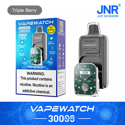 JNR Vape Watch 30000 Puffs Disposable Vape In Sales-850mAh Battery, 19ml E-liquid, Multiple Nicotine 10 Flavors