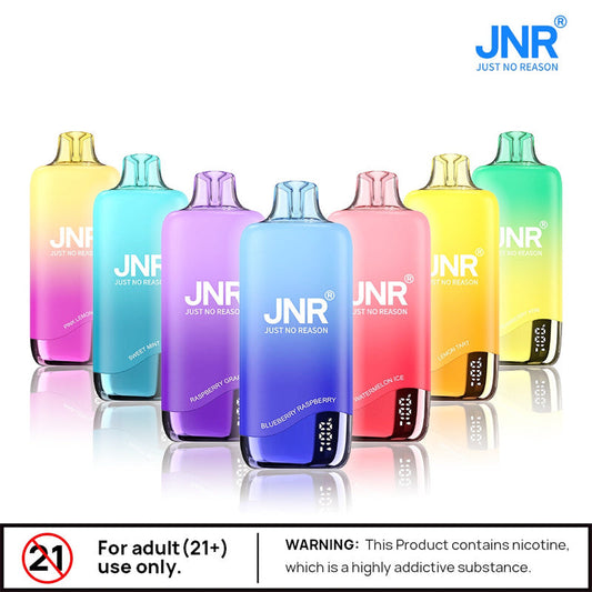 Jnr Rainbow 10500 Puffs Disposable Vaper Dual Mesh Vape Electronic Cigarette With Display-600mAh Battery,18ml E-liquid, Multiple Nicotine 25 Flavors