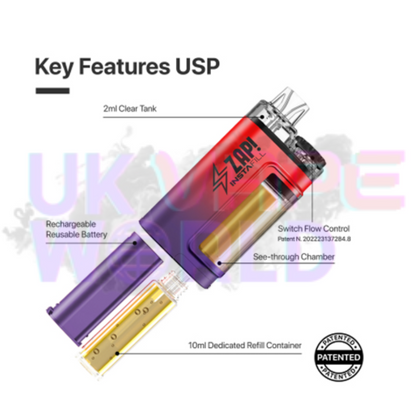 Zap Instafill Bar 3500 Puff BLUE FUSION