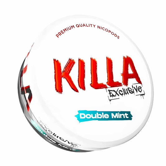 Double Mint Killa Exclusive Nicotine Snus Pouches