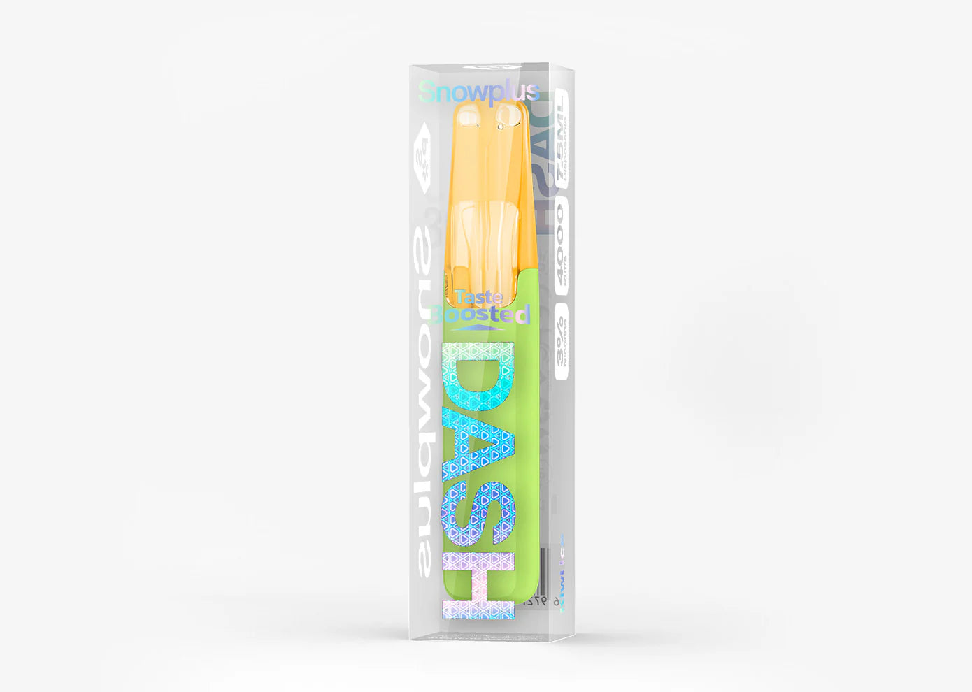 Snowplus DASH 4000 Puffs Disposable Rechargeable with 7.5 mle-liquid volume 100%cobalt battery