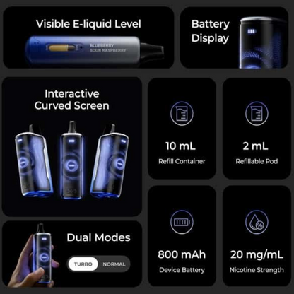 Strawberry ICE Lost Mary NERA 30K Puff Box Of 10