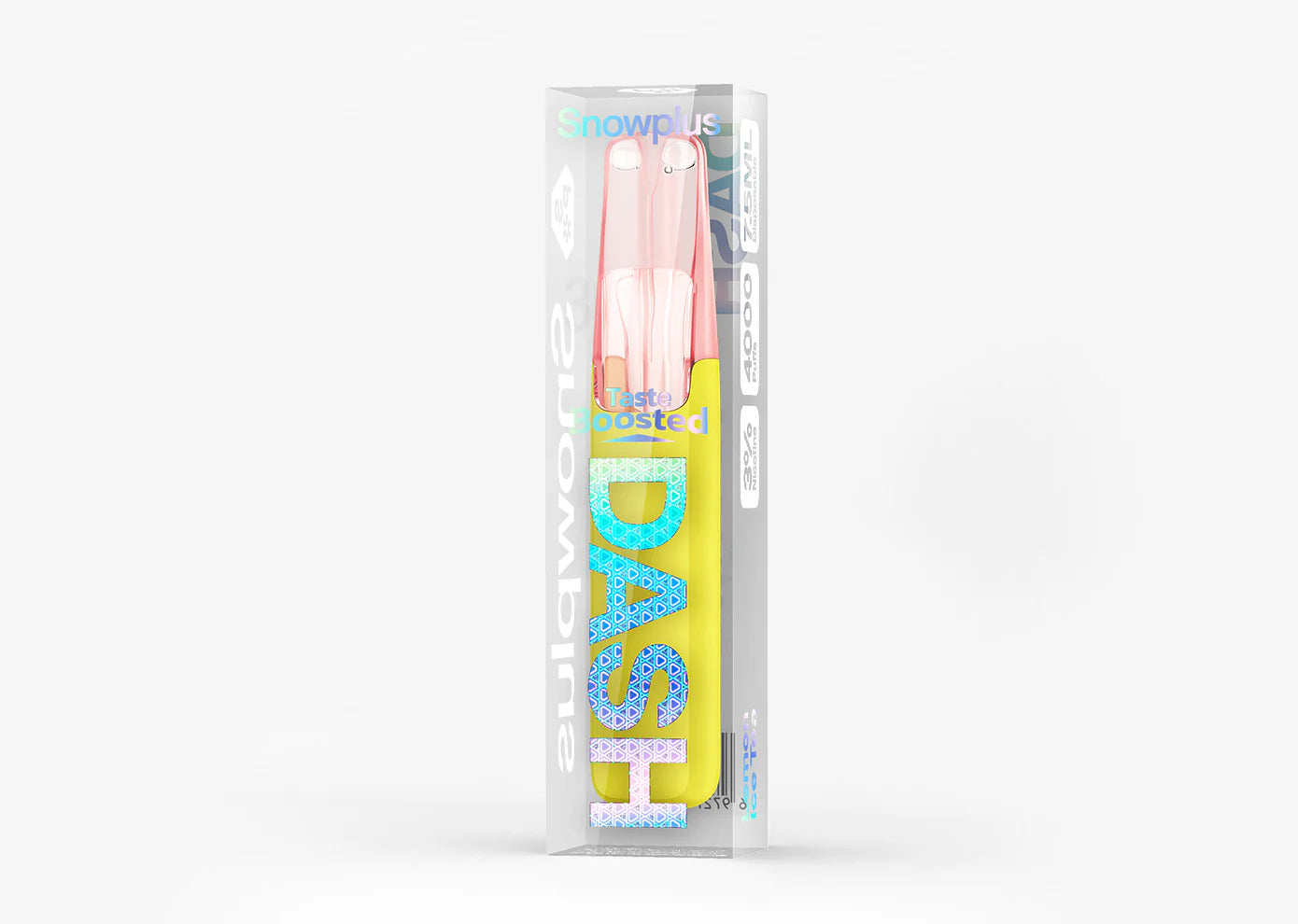 Snowplus DASH 4000 Puffs Disposable Rechargeable with 7.5 mle-liquid volume 100%cobalt battery