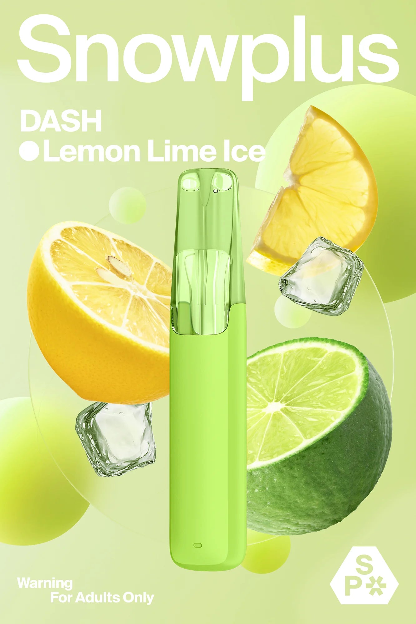 Snowplus DASH 4000 Puffs Disposable Rechargeable with 7.5 mle-liquid volume 100%cobalt battery