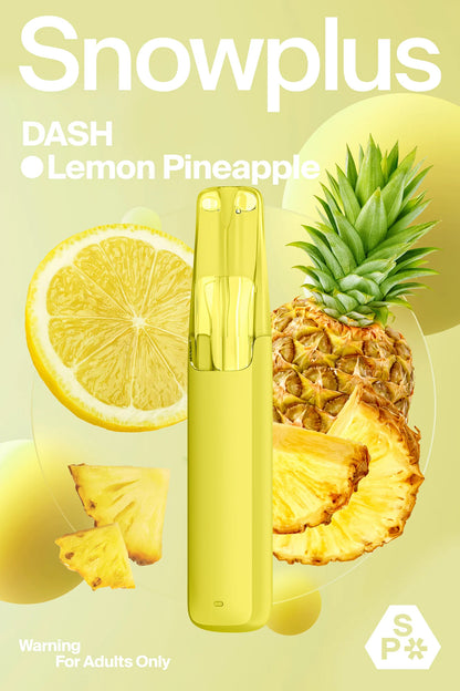Snowplus DASH 4000 Puffs Disposable Rechargeable with 7.5 mle-liquid volume 100%cobalt battery