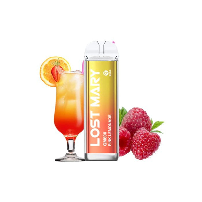 Lost Mary QM600 - 600 Puffs, 20mg Nic Salt, 10 Flavors