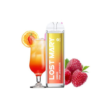 Lost Mary QM600 - 600 Puffs, 20mg Nic Salt, 10 Flavors