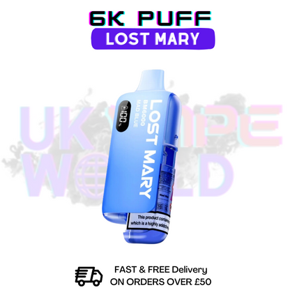 LOST MARY 6K Puff 6000 Refil Disposable Kit | Only £8