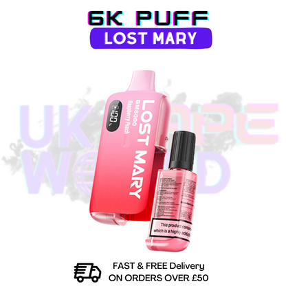 LOST MARY 6K Puff 6000 Refil Disposable Kit | Only £8