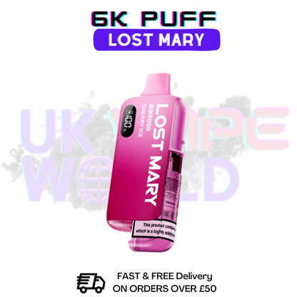 LOST MARY 6K Puff 6000 Refil Disposable Kit | Only £8