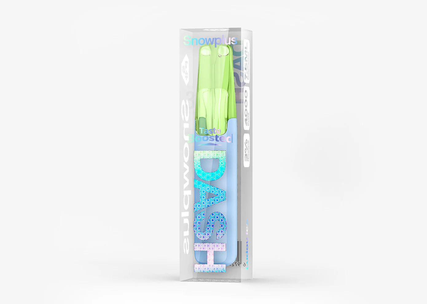Snowplus DASH 4000 Puffs Disposable Rechargeable with 7.5 mle-liquid volume 100%cobalt battery