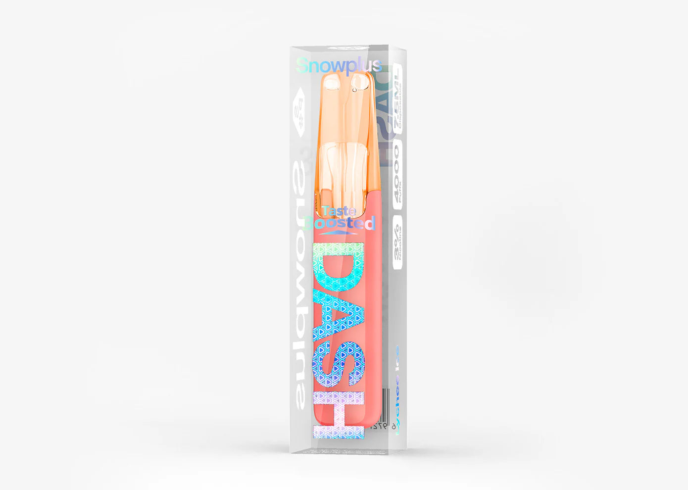 Snowplus DASH 4000 Puffs Disposable Rechargeable with 7.5 mle-liquid volume 100%cobalt battery