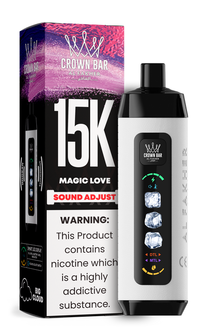 Al Fakher Crown Bar 15k Disposable Vape | Sound Wave