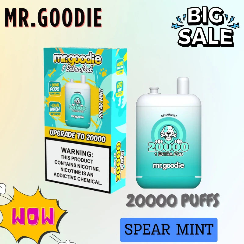 MR GOODIE Disposable 20K Puffs Best Sale Discount Price Vape