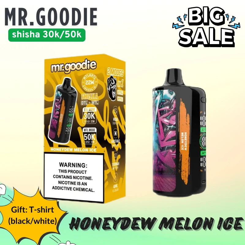 Factory Bottom Price Mr.Goodie 50k puffs-VM013 Certified Quality