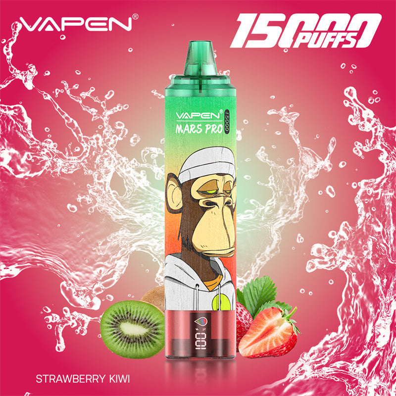 EU Warehouse Vapen Mars PRO 15K puff Tornado 15000 Puffs Vapers Disposable Electronic Cigarette