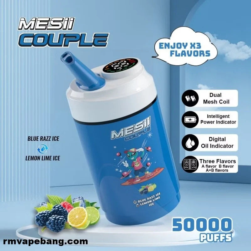 Mesii Couple 50K (Three Flavors) Top Choice for Vape Shops Factory Direct Price