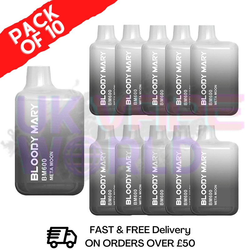 Meta Moon - Bloody Mary 600Puff Box of 10