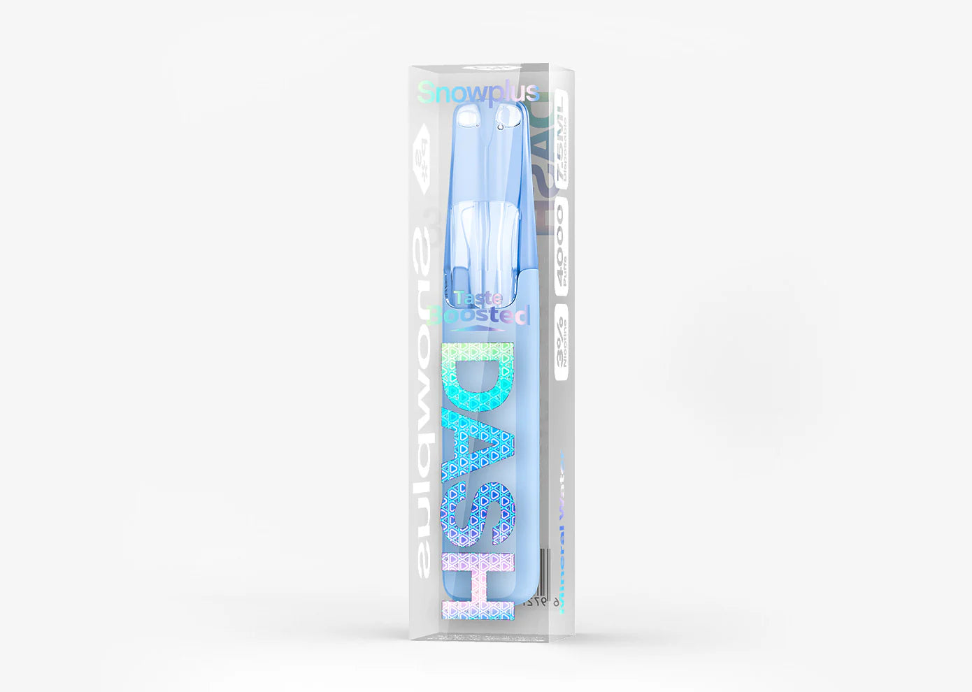 Snowplus DASH 4000 Puffs Disposable Rechargeable with 7.5 mle-liquid volume 100%cobalt battery