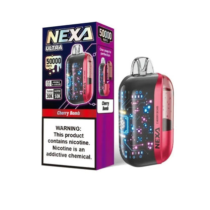 VOOPOO NEXA Ultra 50000 Vape - 20ml E-liquid, 5% Nicotine, 15 Flavors