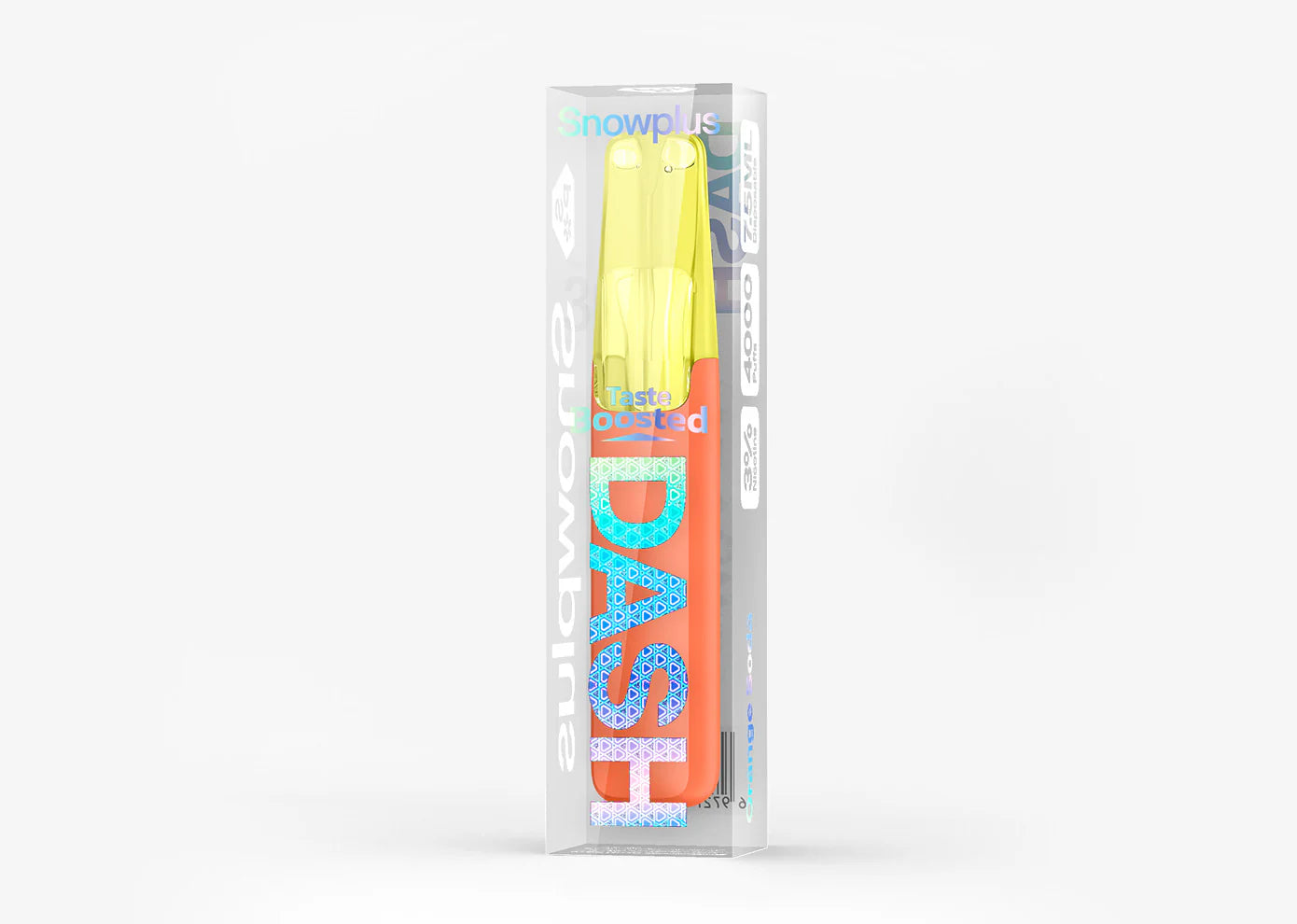 Snowplus DASH 4000 Puffs Disposable Rechargeable with 7.5 mle-liquid volume 100%cobalt battery