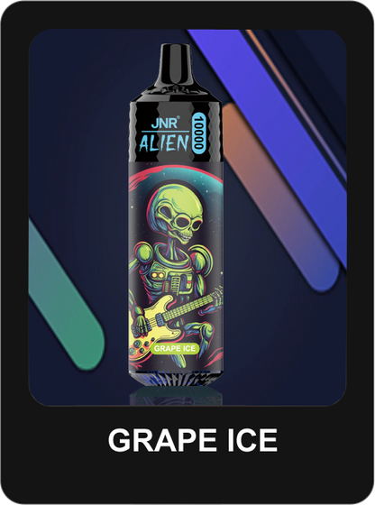 JNR Alien 10000 Puffs Disposable Vape-850mAh Battery,20ml E-liquid