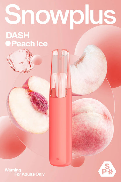 Snowplus DASH 4000 Puffs Disposable Rechargeable with 7.5 mle-liquid volume 100%cobalt battery