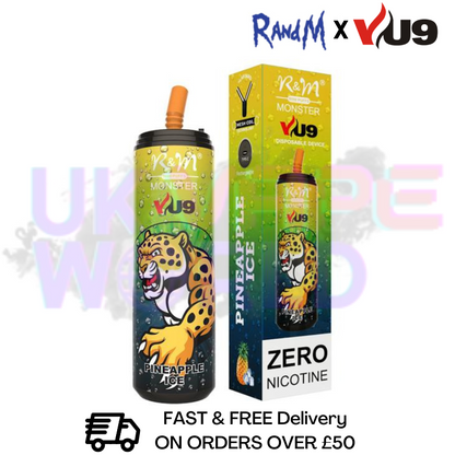 RandM Tornado 9000 Puff 9K Bar ZERO | 0MG |