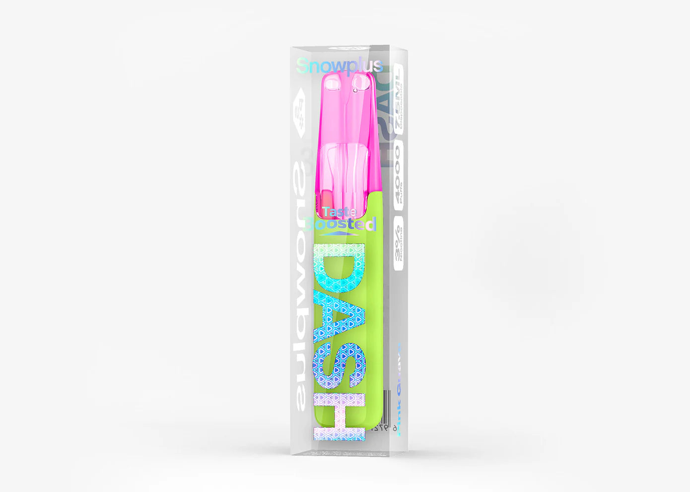 Snowplus DASH 4000 Puffs Disposable Rechargeable with 7.5 mle-liquid volume 100%cobalt battery