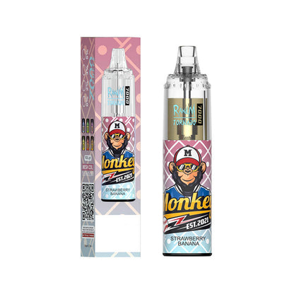 Original Randm Tornado 7000 7k Puffs Disposable Vape Electronic Cigarette Fumot 7k Puff With Rgb Lights