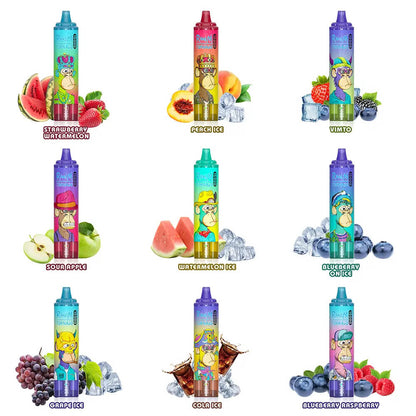 RandM Tornado 15000 puff Disposable Vape 850mAh 25ML 45 Flavors.