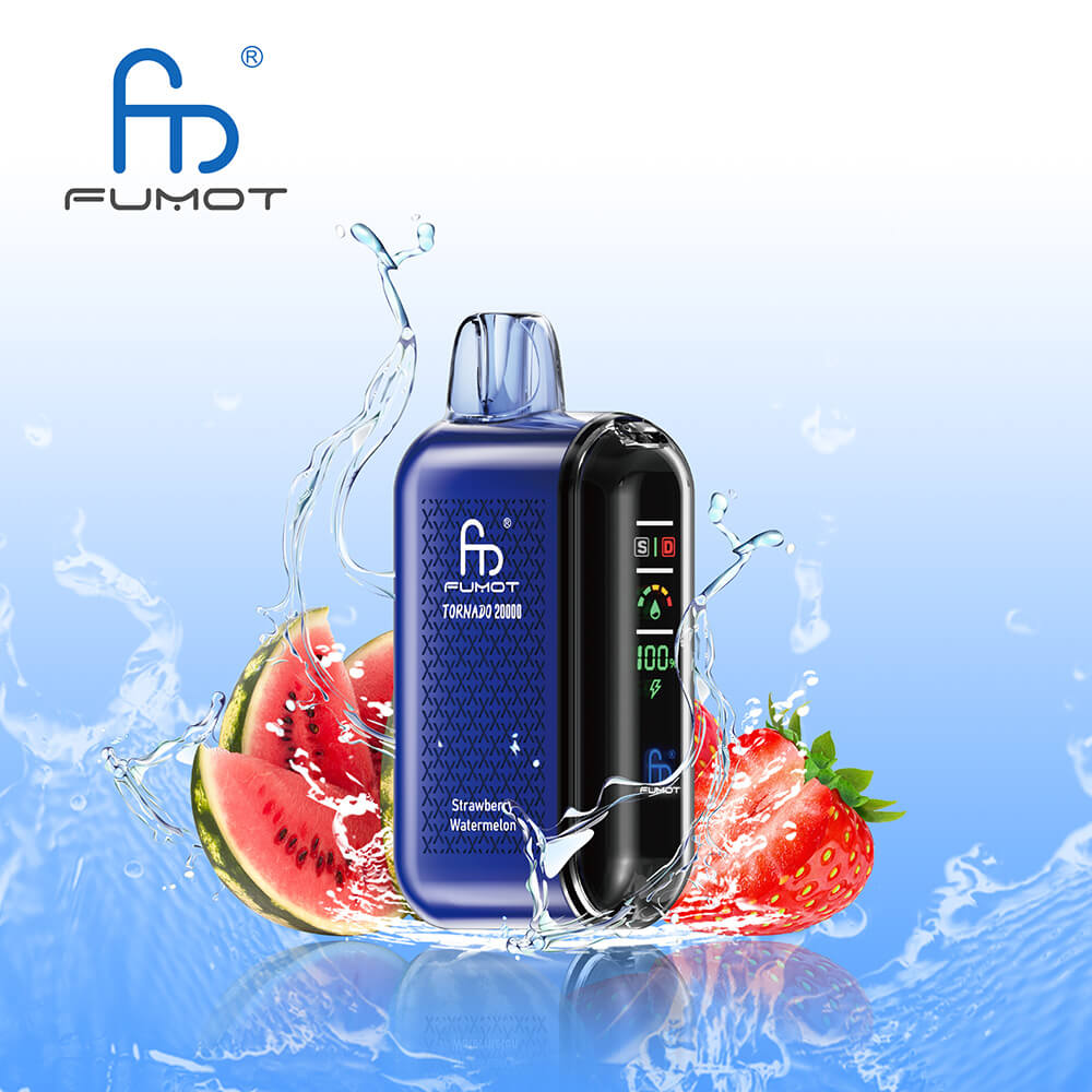 FUMOT Tornado 20000 puff Disposable Vape 900mAh 29 Flavors In Sales