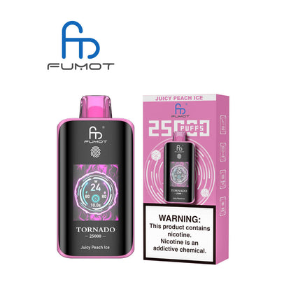 FUMOT RandM Tornado 25000 puff Disposable Vape 700mAh  In Sales 24 Flavors